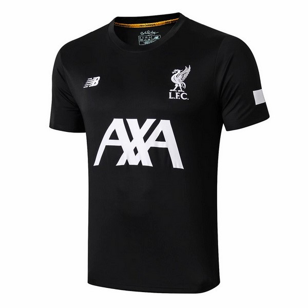 Camiseta de Entrenamiento Liverpool 2019 2020 Negro Blanco